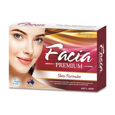 Facia Premium Skin Formula 30 Hard Capsules