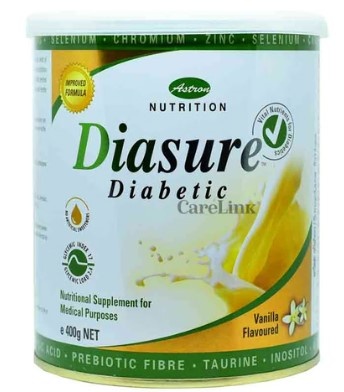 Diasure Milk Powder 400g Nutrition Supplement Drink Powder