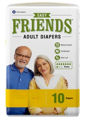 Friends Easy Adult Diapers Small 10 Pack Unisex