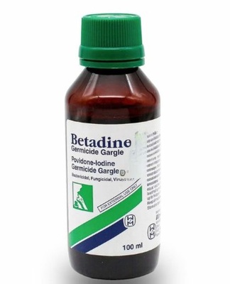 Betadine Gargle Povidone Iodine Oral Solution 100ml