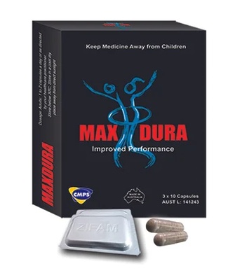 MAX DURA Hard Capsule (30) - Natural Male Performance & Libido Support
