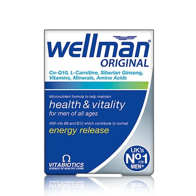 Vitabiotics Wellman Original (30 Tablets) – The Ultimate Multivitamin for Men