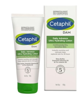 Cetaphil DAM Daily Advance Ultra Hydrating Lotion 100g