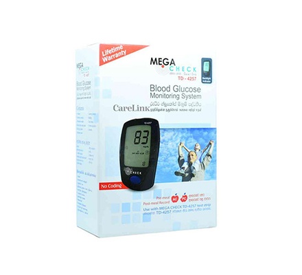 MEGACHECK TD-4257 Blood Glucose Monitoring System (Glucometer)