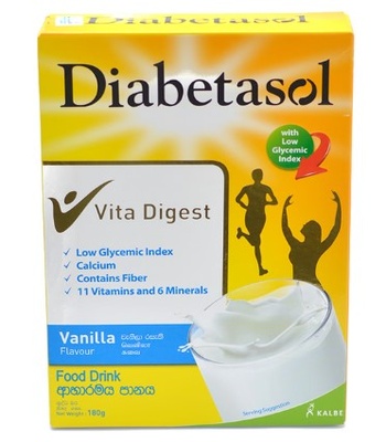 Diabetasol Vanilla Nutrition Powder 180g