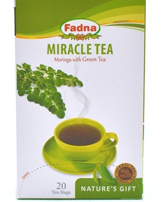 Fadna Miracle Tea Moringa with Green Tea 40 g 20 Tea Bags
